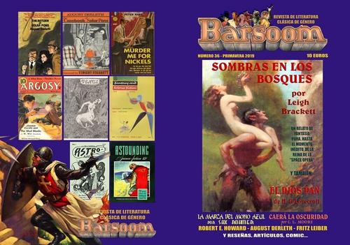 Barsoom nº 36. La revista del pulp y la literatura popular.