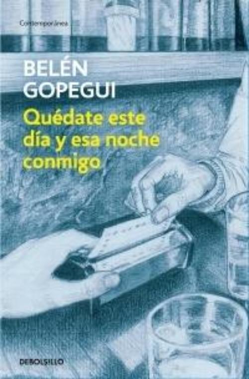 Quédate este día y esta noche conmigo.
