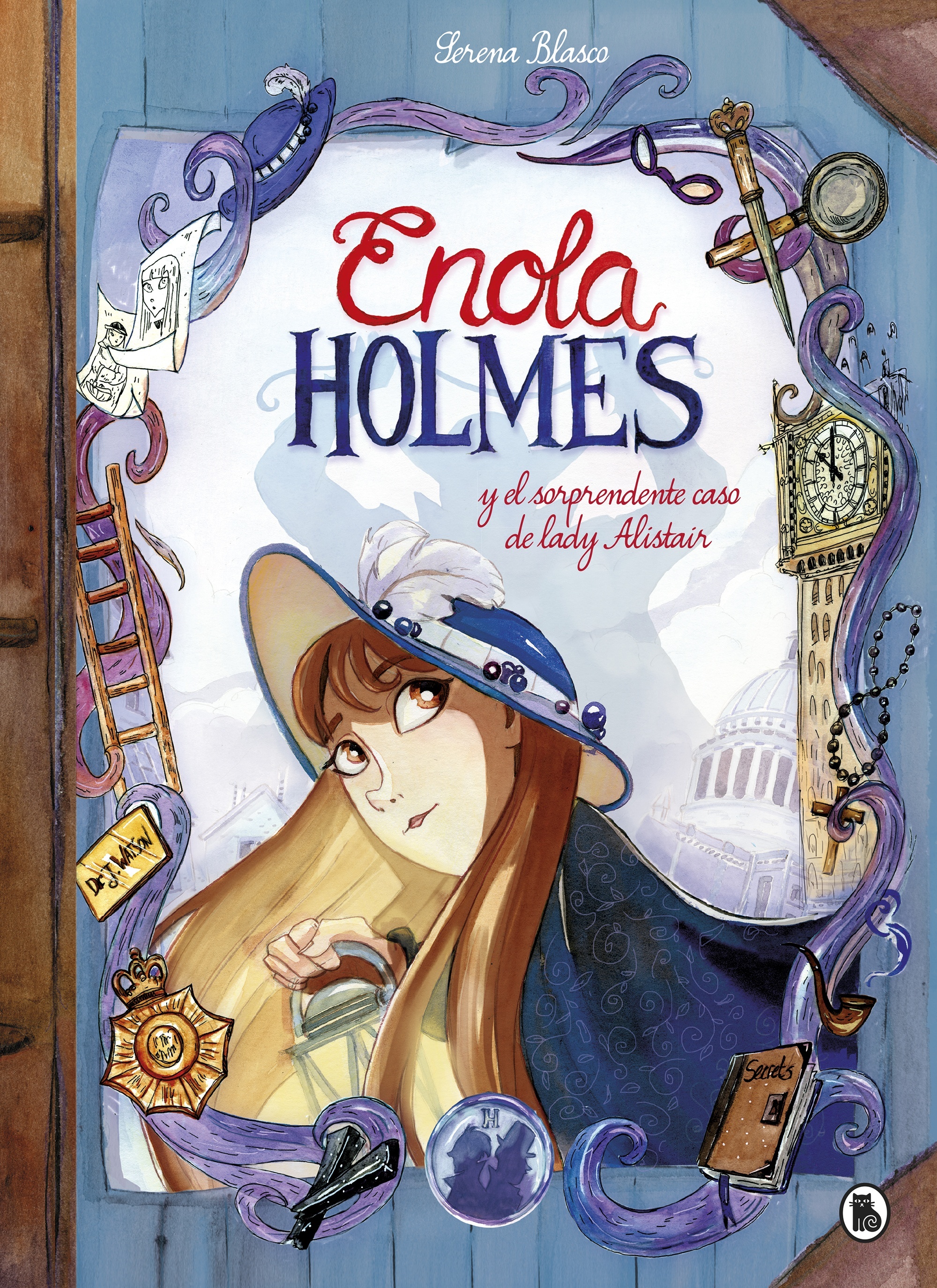 Enola Holmes y el sorprendente caso de Lady Alistair "Enola Holmes. La novela gráfica 2". 