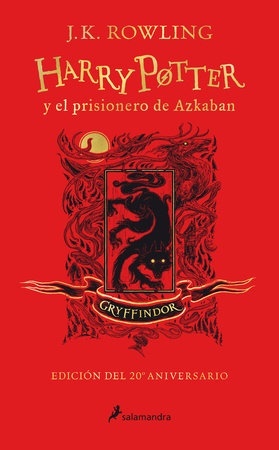 Harry Potter y el prisionero de Azkaban (20 aniversario Gryffindor). 