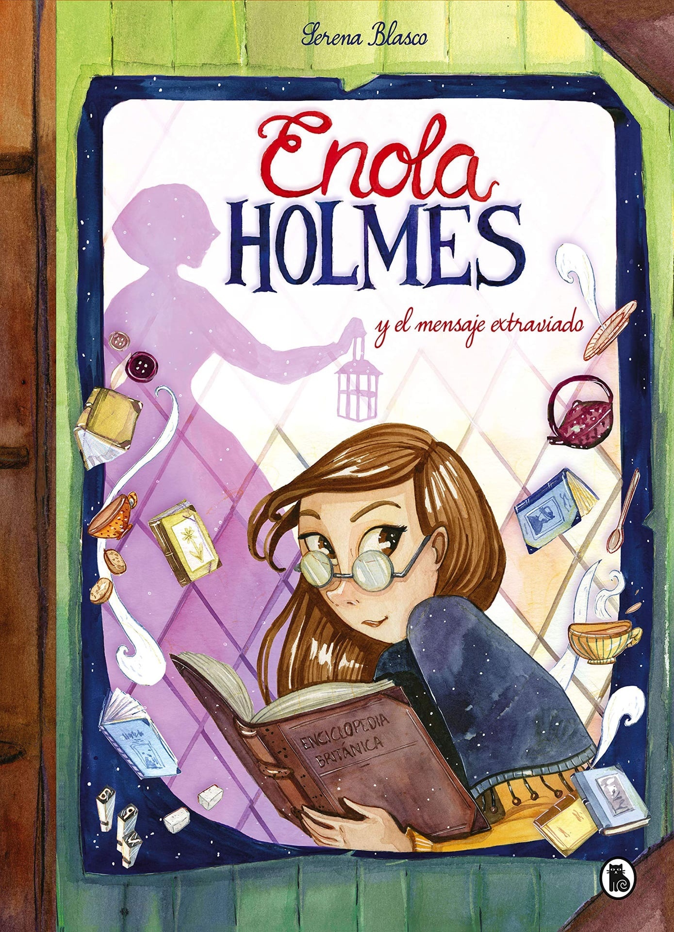 Enola Holmes y el mensaje extraviado "Enola Holmes. La novela gráfica 5". 