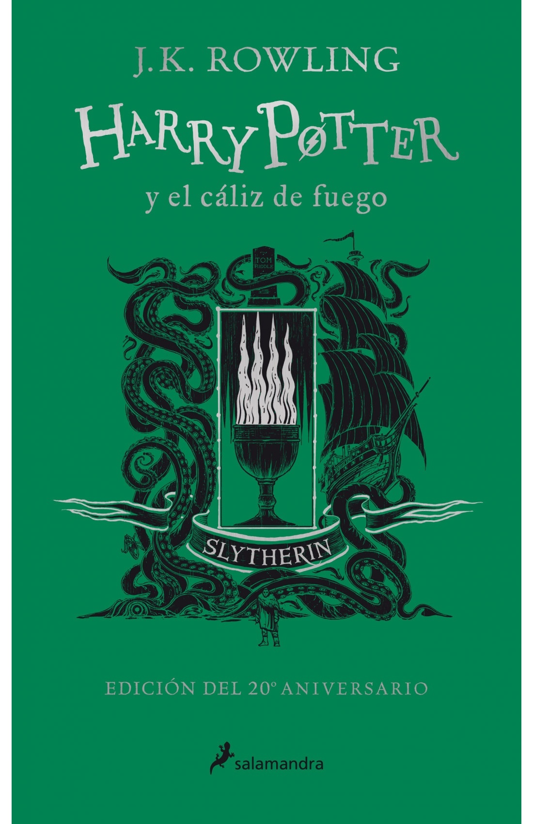 Harry Potter y el cáliz de fuego (20 aniversario Slytherin). 