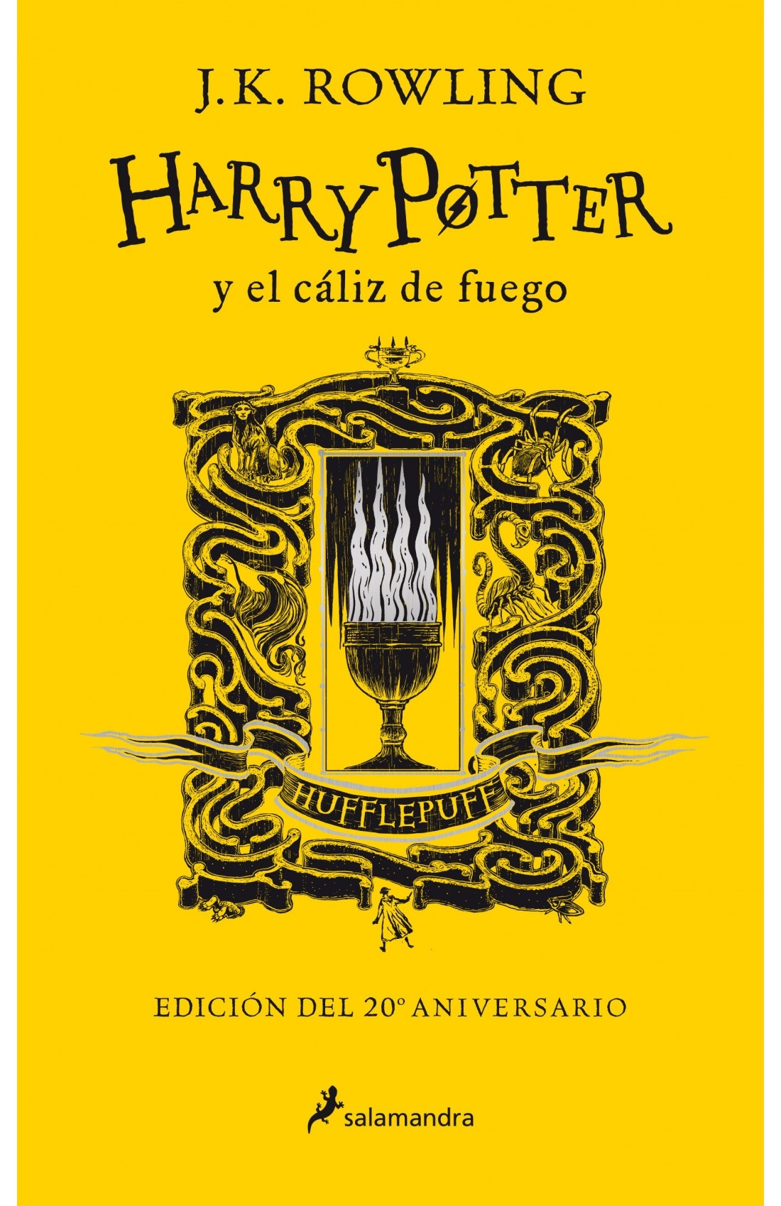 Harry Potter y el cáliz de fuego (20 aniversario Hufflepuff). 