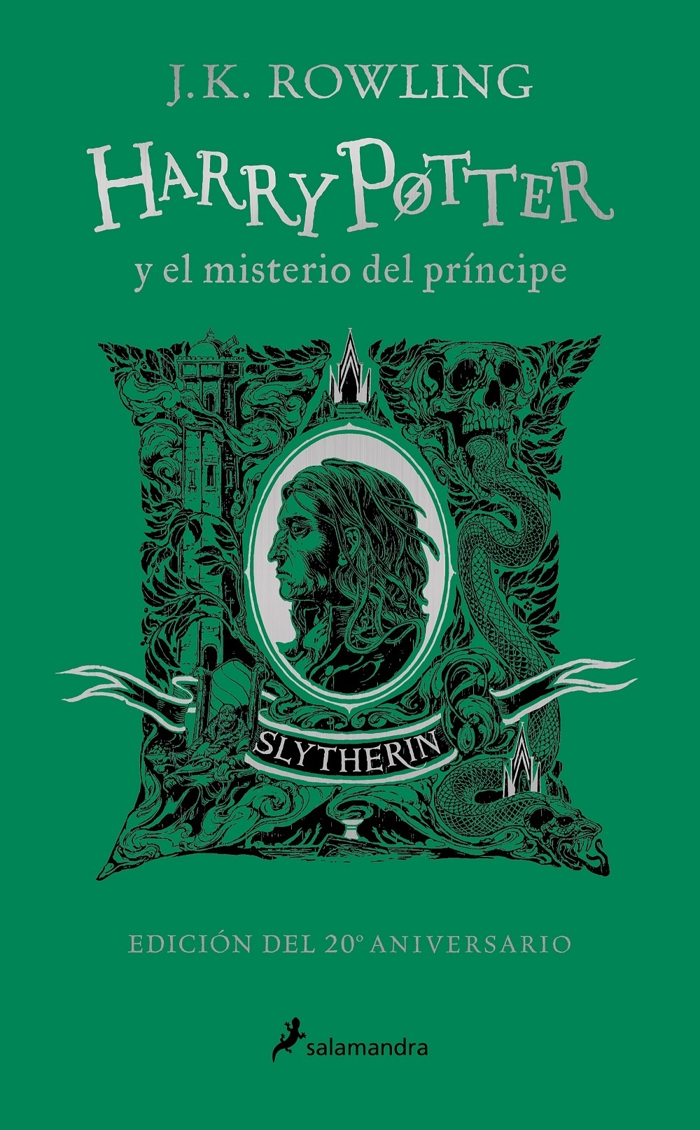 Harry Potter y el misterio del principe (20 aniversario Slytherin). 