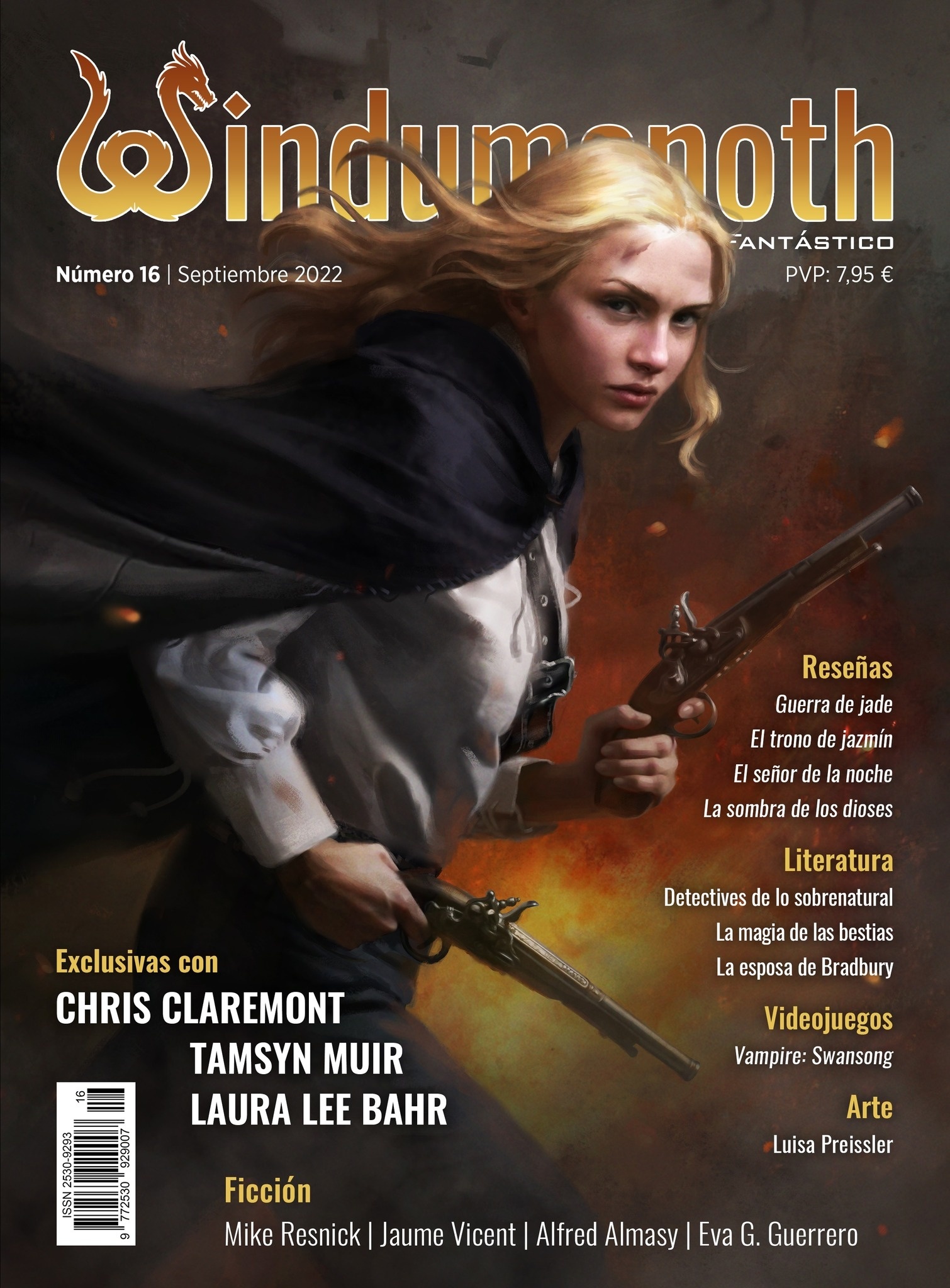 Windumanoth nº 16. Septiembre 2022 "Revista de género fantástico". 