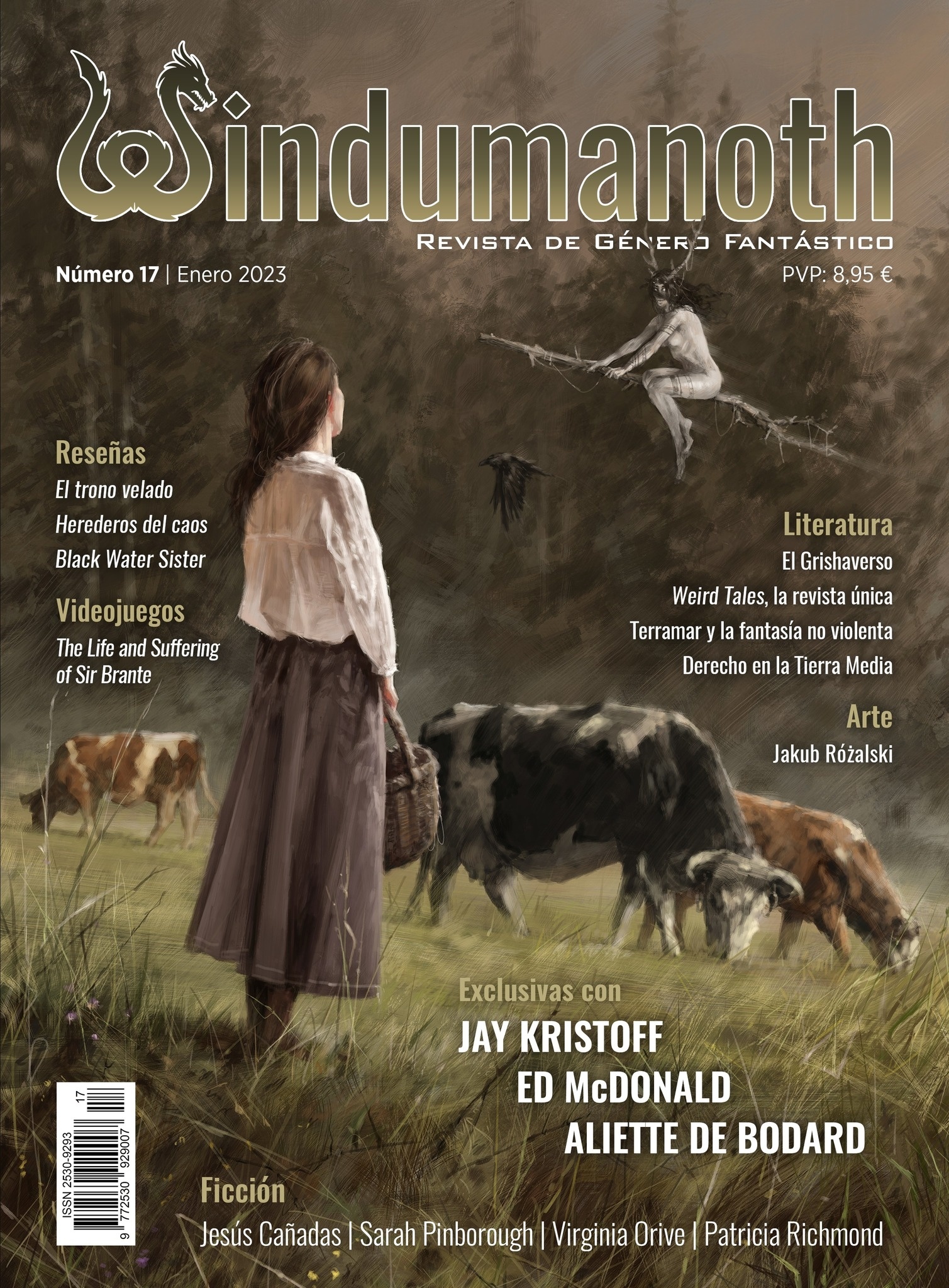 Windumanoth nº 17. Enero 2023 "Revista de género fantástico". 