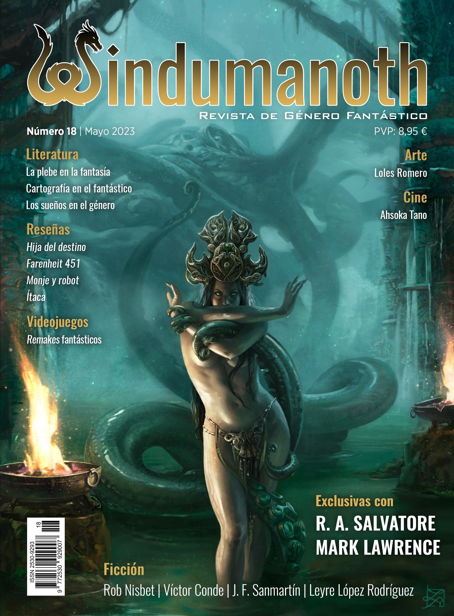 Windumanoth nº 18. Junio 2023 "Revista de género fantástico". 