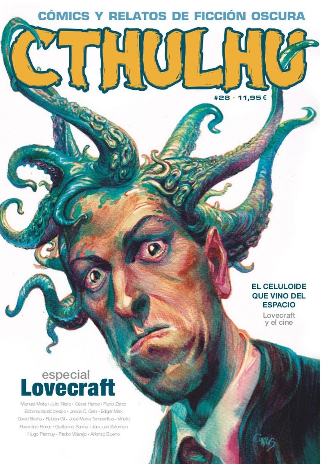 Cthulhu 28. Cómics y relatos de ficción oscura. Especial Lovecraft. 
