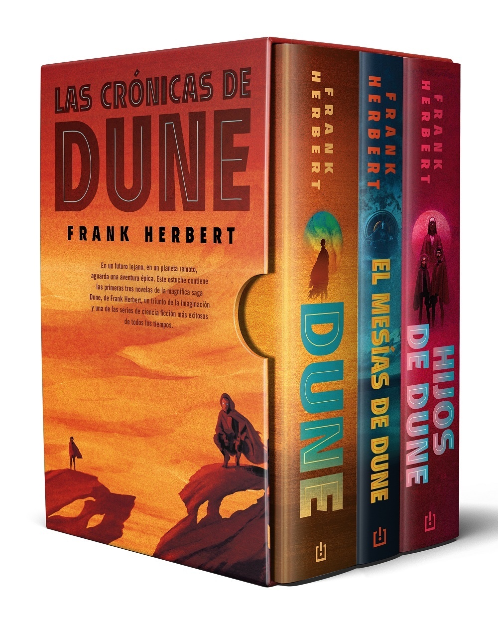 Trilogía Dune, edición de lujo (estuche con: Dune / El mesías de Dune / Hijos de Dune)