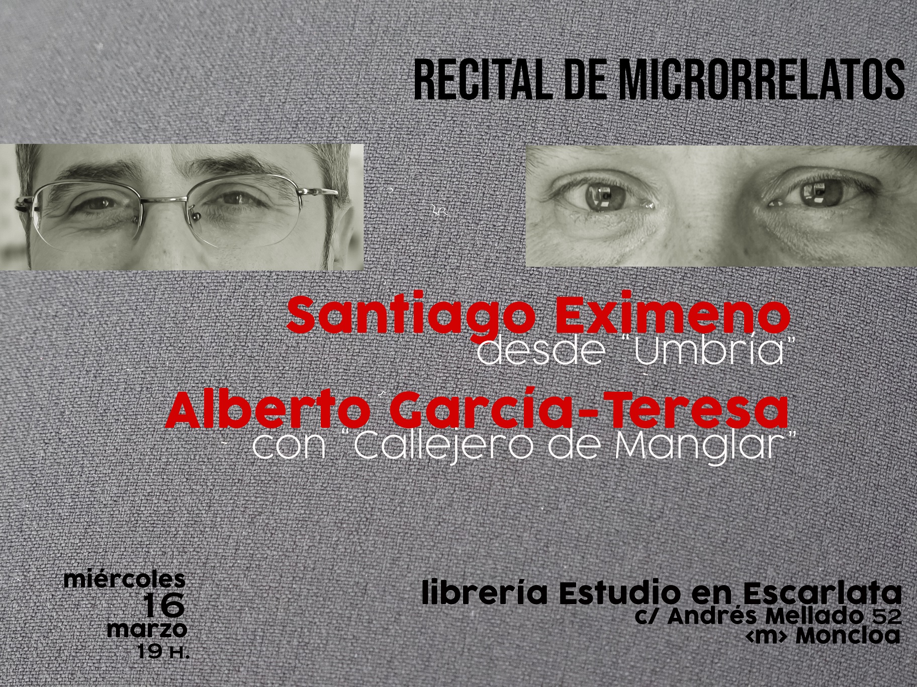 Recital de microrrelatos