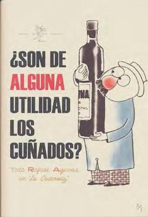 Son de alguna utilidad los cuñados?. Todo Rafael Azcona en La Codorniz