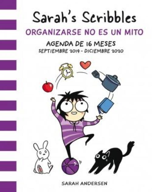 Agenda 2020. Sarah's Scribbles. Organizarse no es un mito.