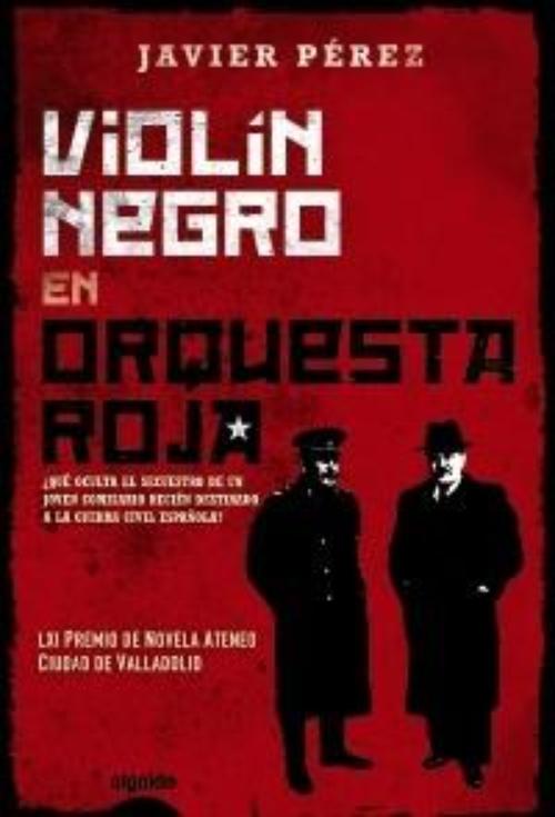 Violín negro en orquesta roja