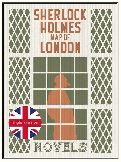 Sherlock Holmes Map of London.