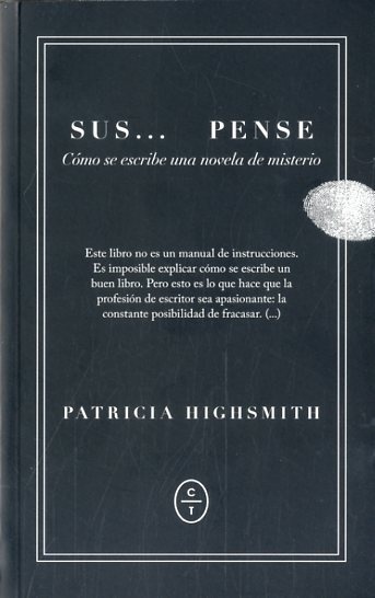 Suspense "Cómo se escribe una novela de misterio"