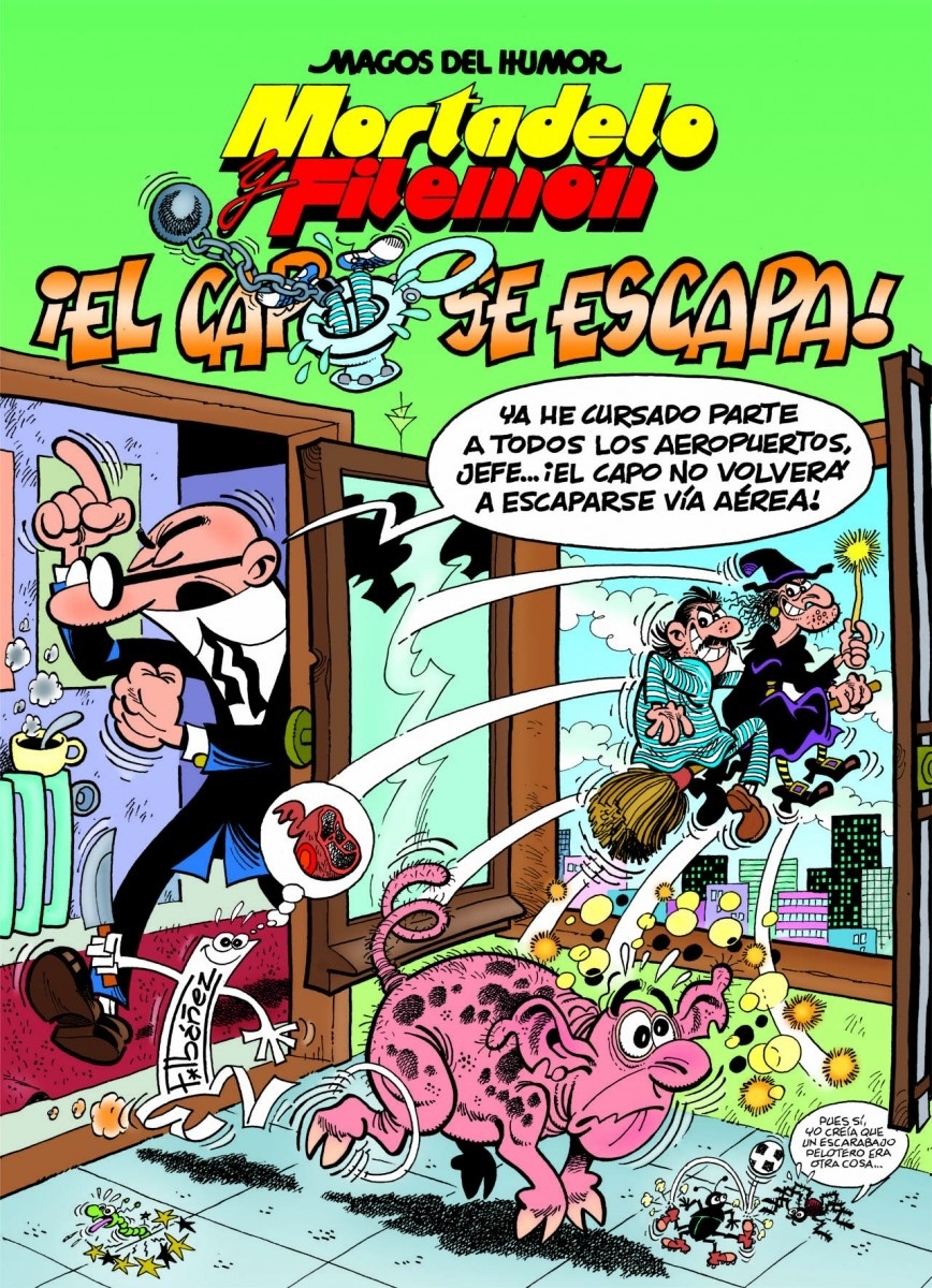 Magos del humor 180. ¡El capo se escapa!. 