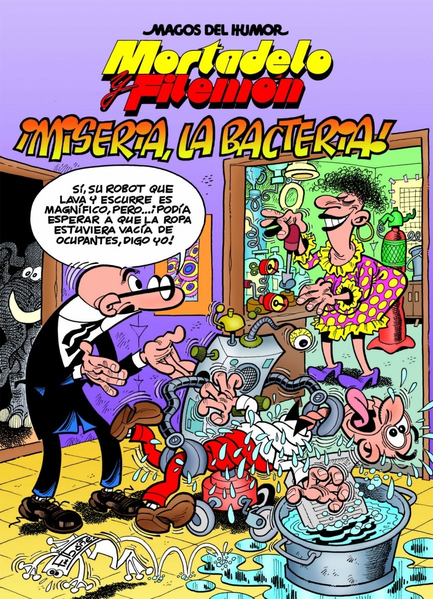 Magos del humor 172. Mortadelo y Filemón. ¡Miseria, la Bacteria!. 