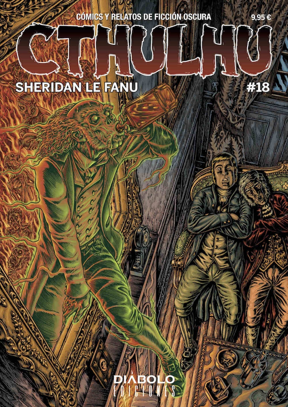 Cthulhu 18. Cómics y relatos de ficción oscura. Especial Sheridan Le Fanu