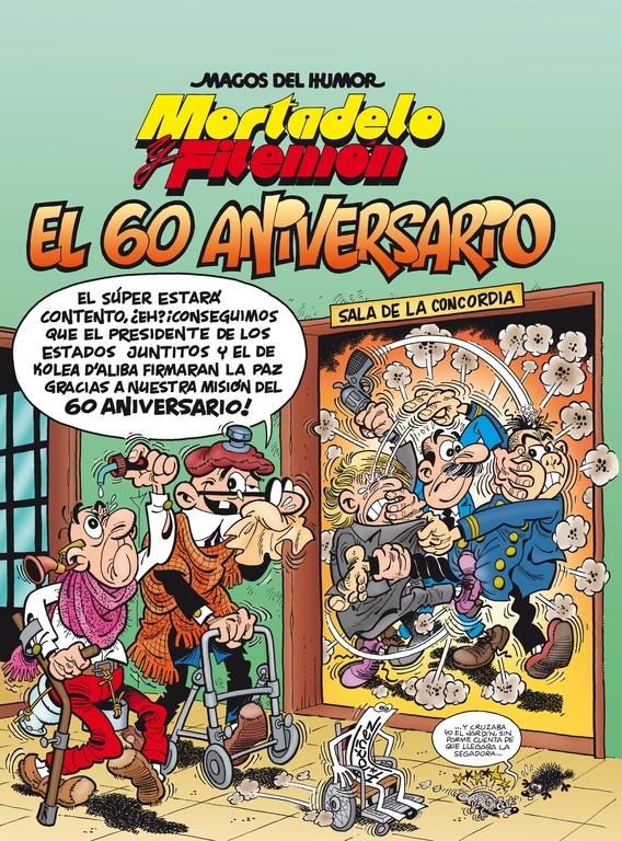 Magos del humor 182 Mortadelo y Filemón. El 60 aniversario