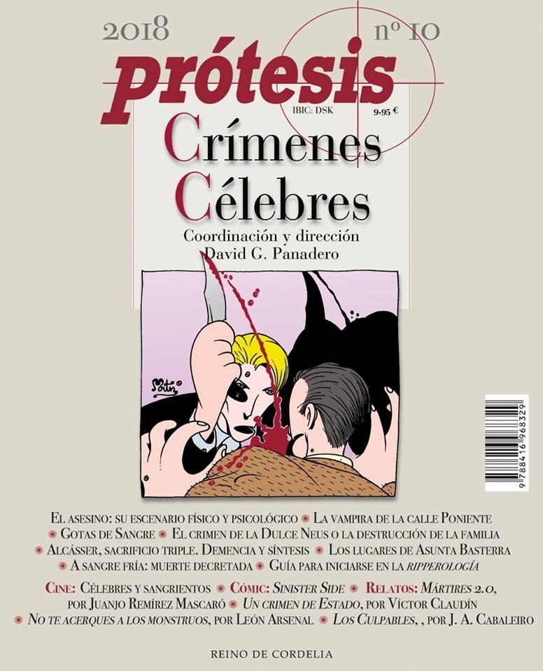 Prótesis nº10. Crímenes célebres "Publicación consagrada al crimen"