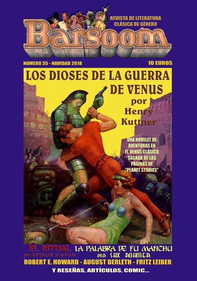 Barsoom nº 35. La revista del pulp y la literatura popular.