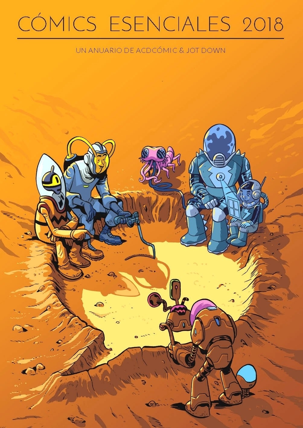 Anuario cómics esenciales 2018.