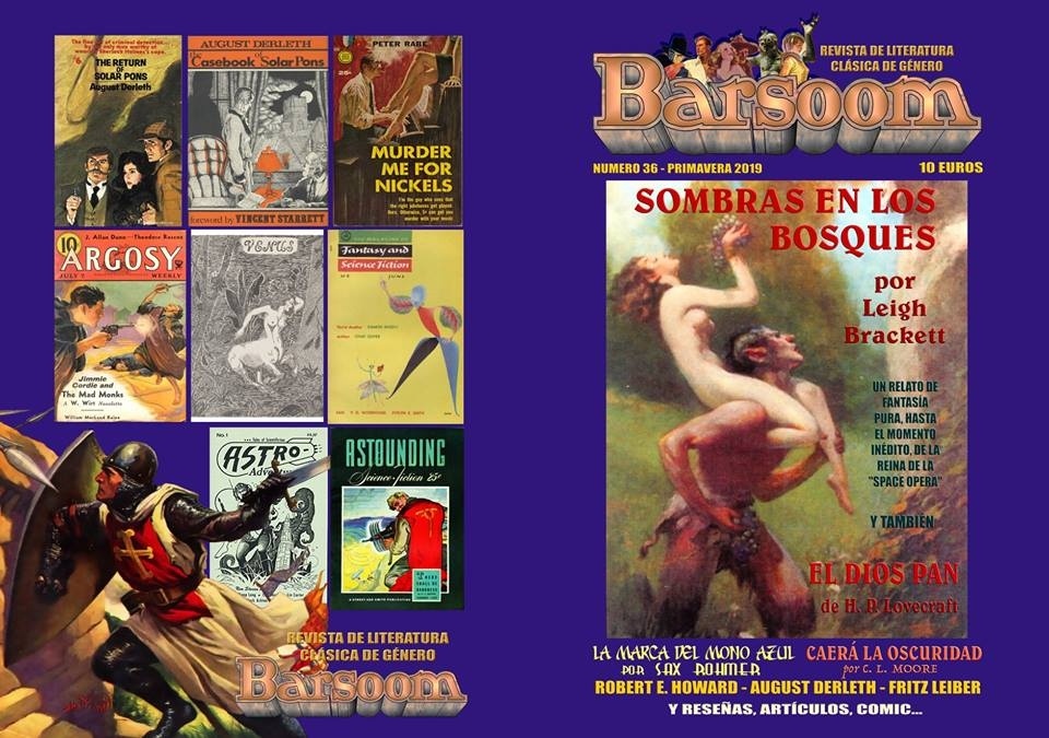 Barsoom nº 36. La revista del pulp y la literatura popular.