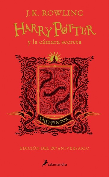 Harry Potter y la cámara secreta (20 aniversario Gryffindor)