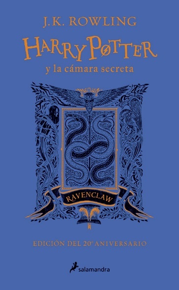 Harry Potter y la cámara secreta (20 aniversario Ravenclaw). 