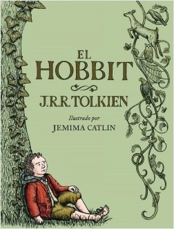 Hobbit ilustrado por Jemima Catlin.