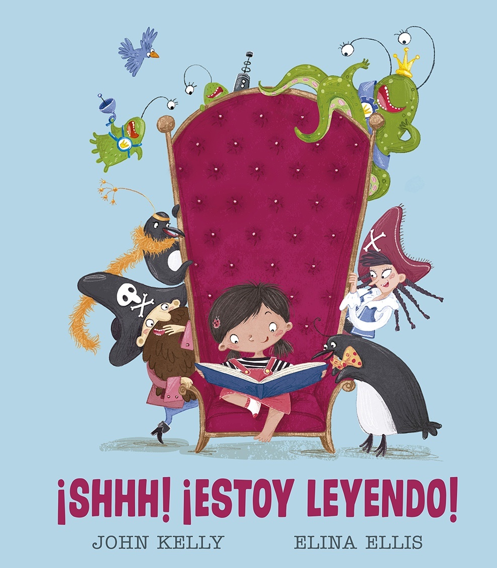 Shhh! ¡Estoy leyendo!