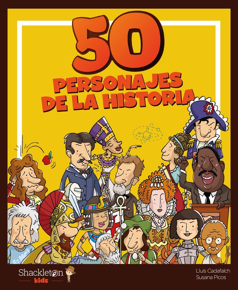 50 personajes de la historia. 