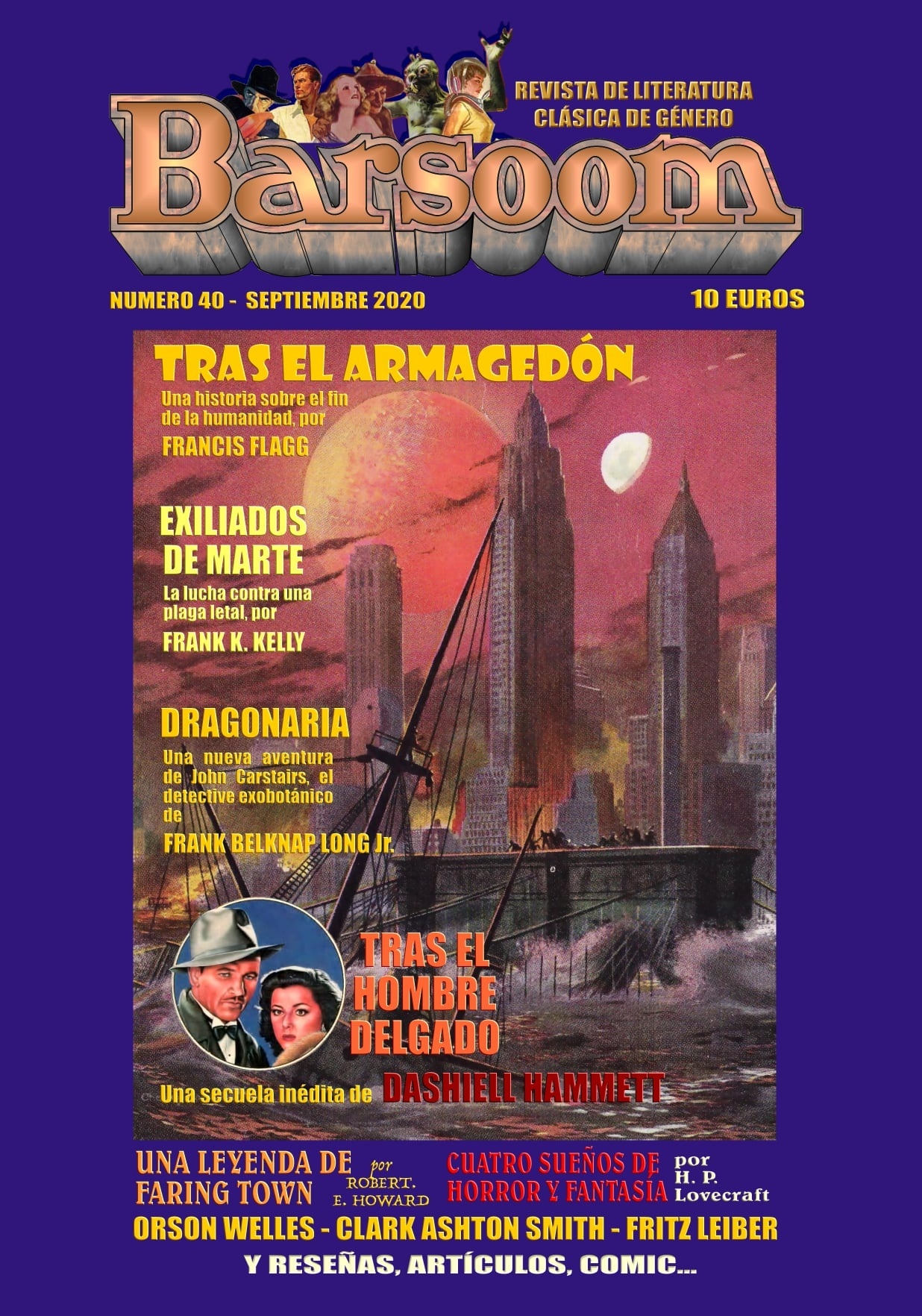 Barsoom nº 40. La revista del pulp y la literatura popular.