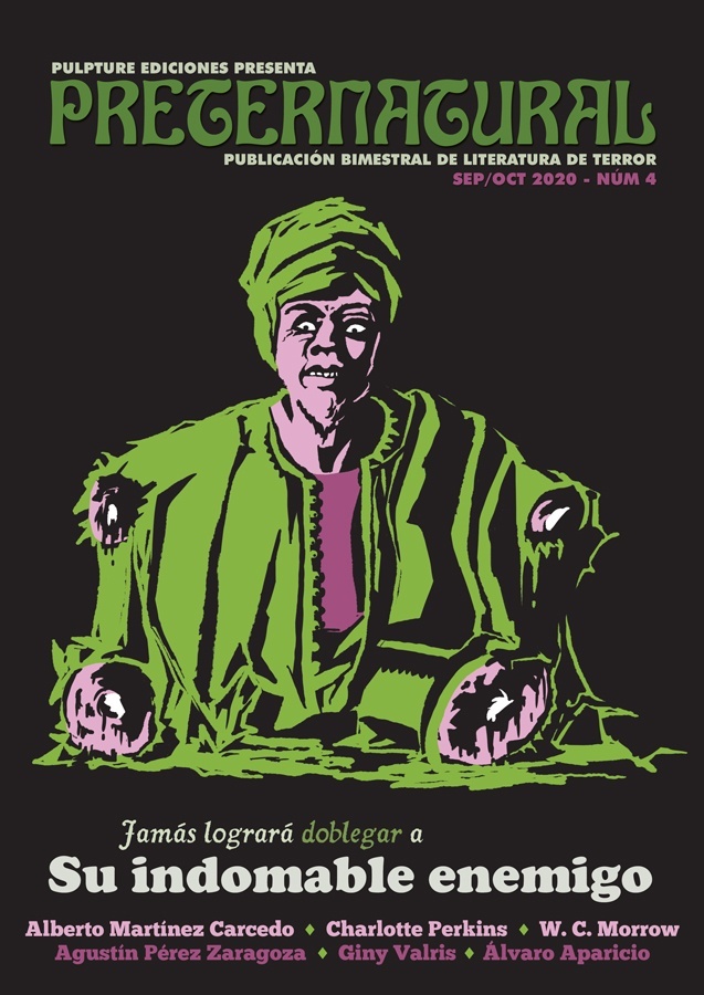 Preternatural nº4. Publicación bimestral de literatura de terror. 