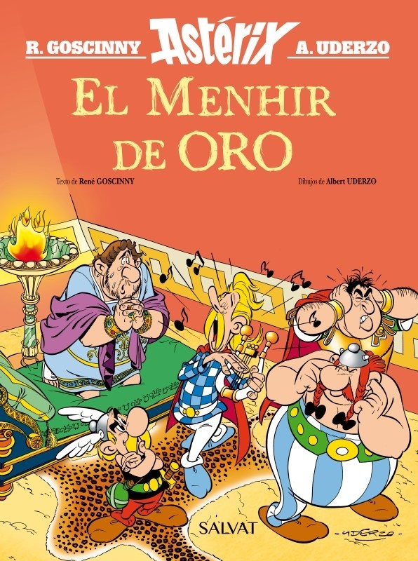 Astérix y el Menhir de Oro. 