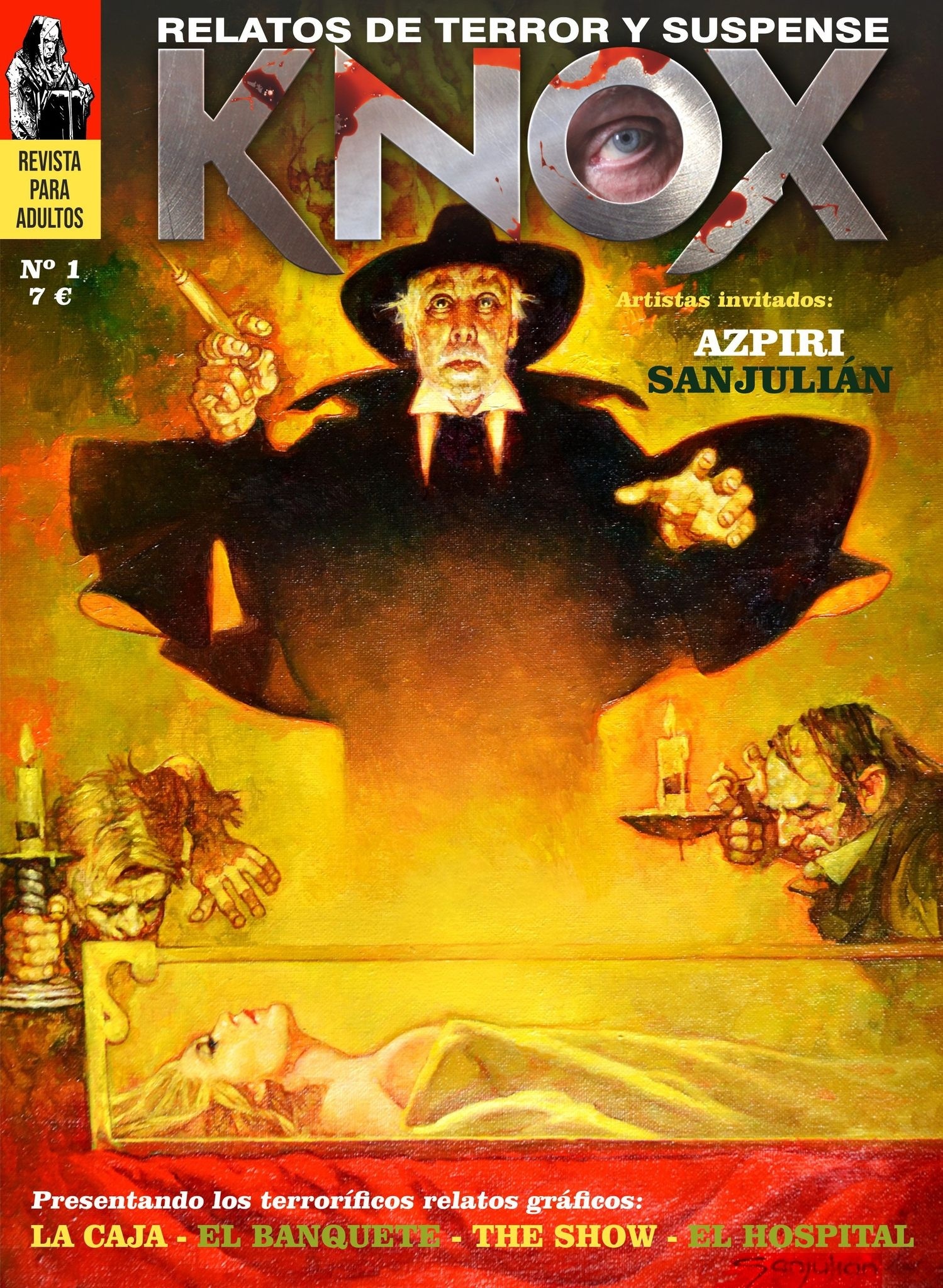 Knox nº1. Relatos de terror y suspense