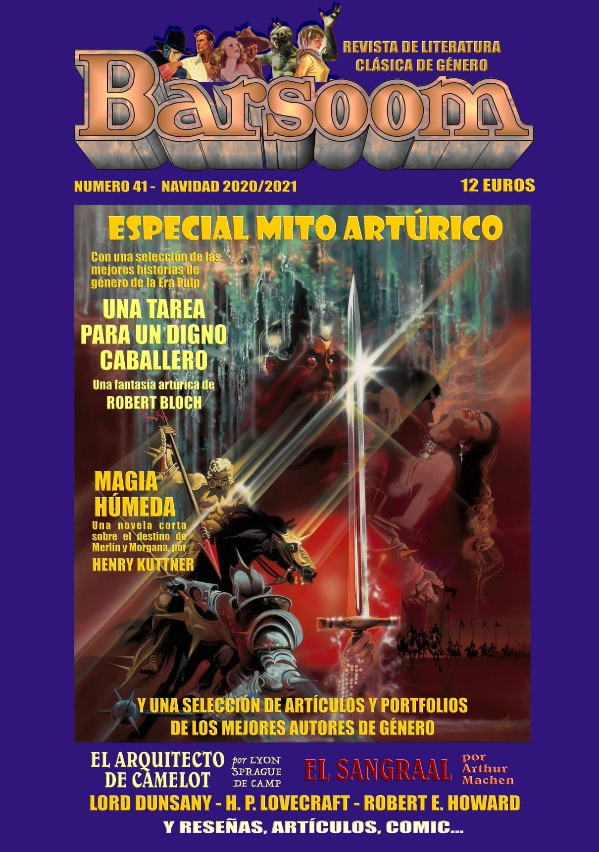 Barsoom nº 41. Especial mito artúrico "La revista del pulp y la literatura popular".