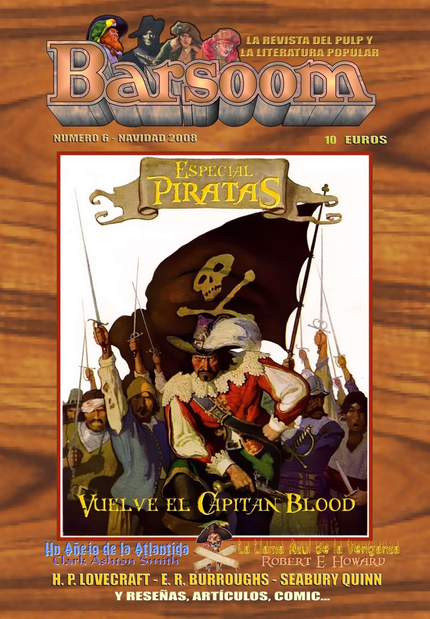 Barsoom nº 6. Especial piratas "La revista del pulp y la literatura popular".