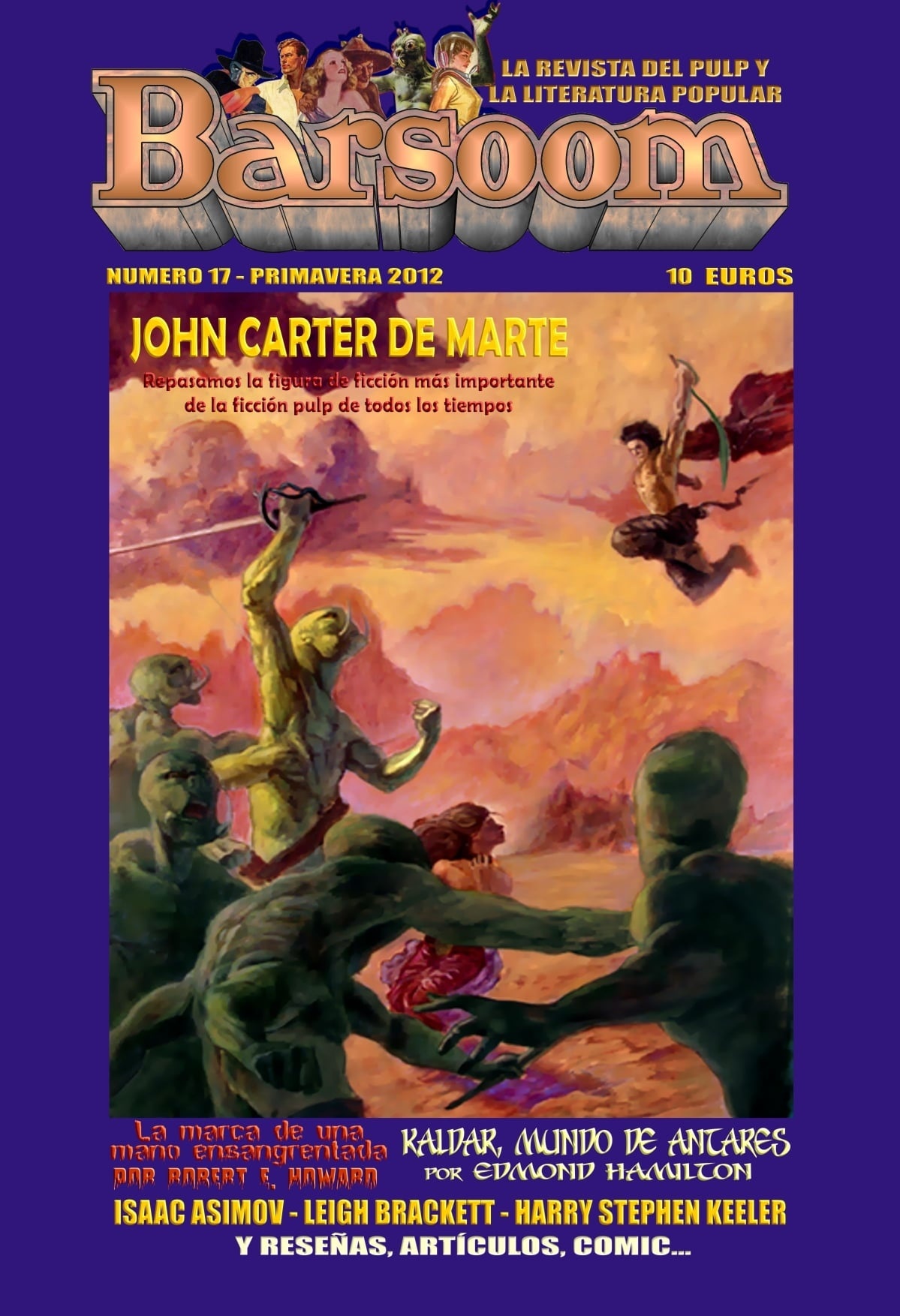 Barsoom nº 17. La revista del pulp y la literatura popular.