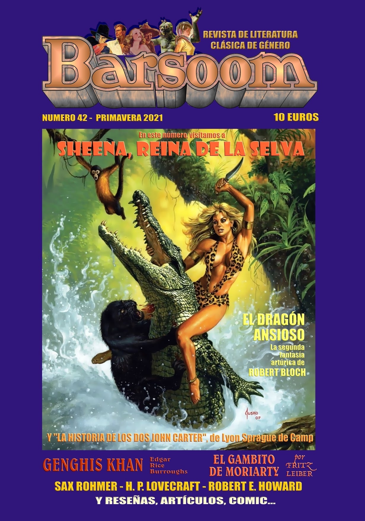Barsoom nº 42. La revista del pulp y la literatura popular.