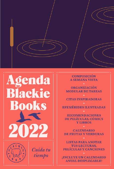 Agenda 2021 Blackie Books. Cuida tu tiempo. 