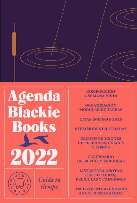 Agenda 2021 Blackie Books. Cuida tu tiempo.