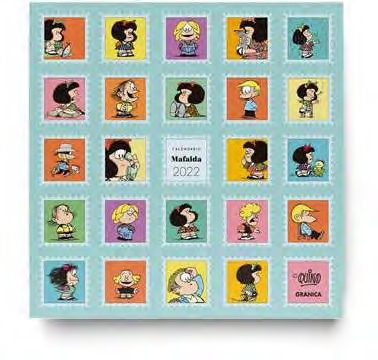 Calendario 2022 Mafalda Pared. 