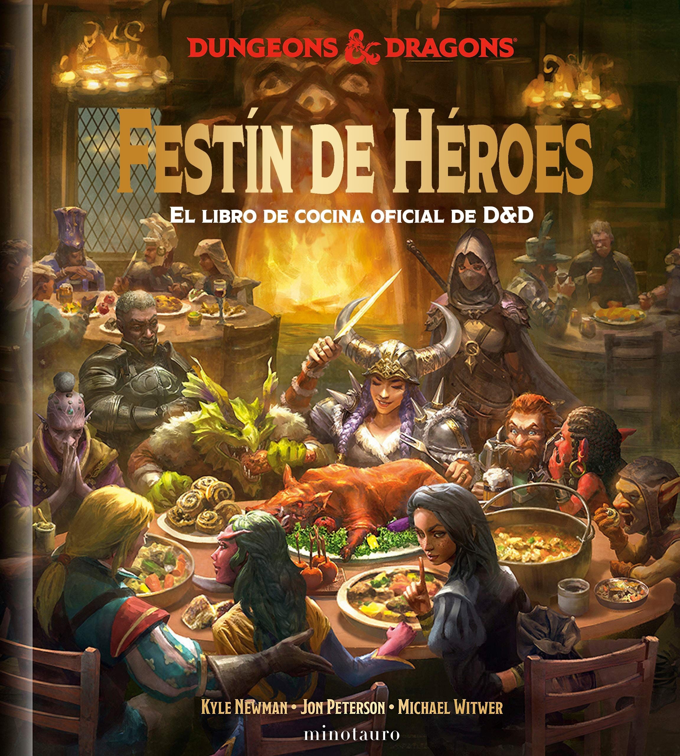 Festín de Héroes "El libro de cocina oficial de Dungeons & Dragons"