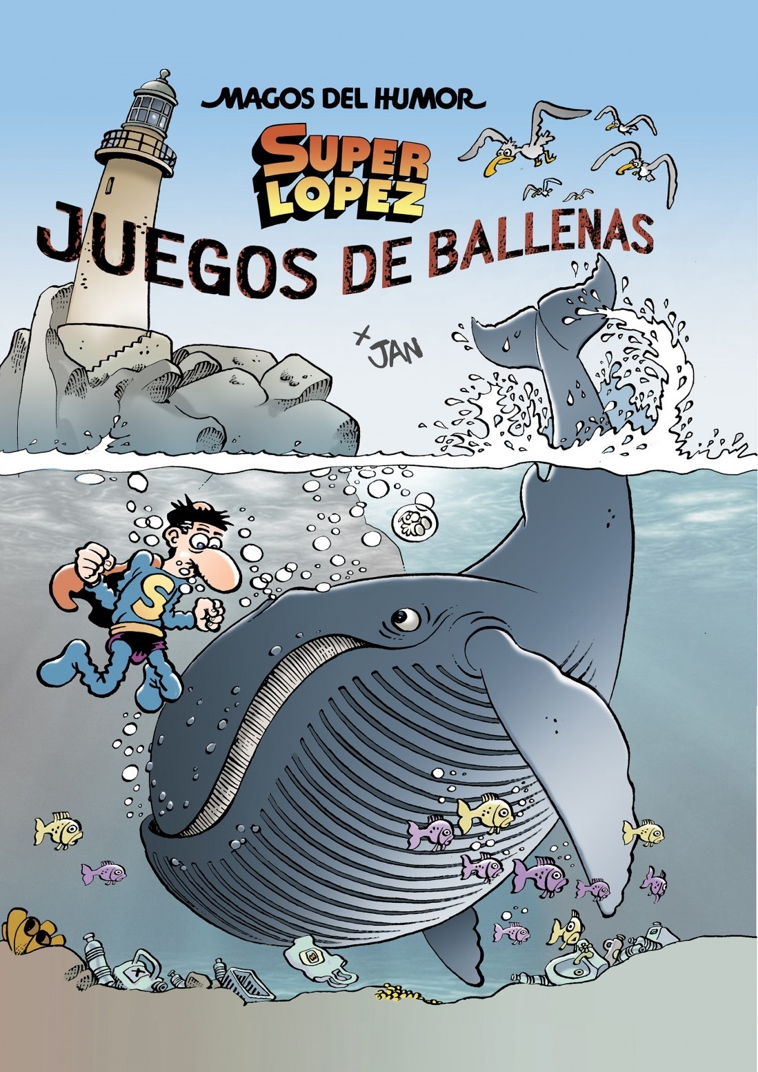 Magos del Humor Superlópez 212. Juegos de Ballenas