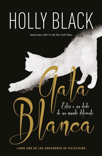 Gata blanca.
