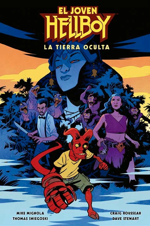 Joven Hellboy. La tierra oculta. 