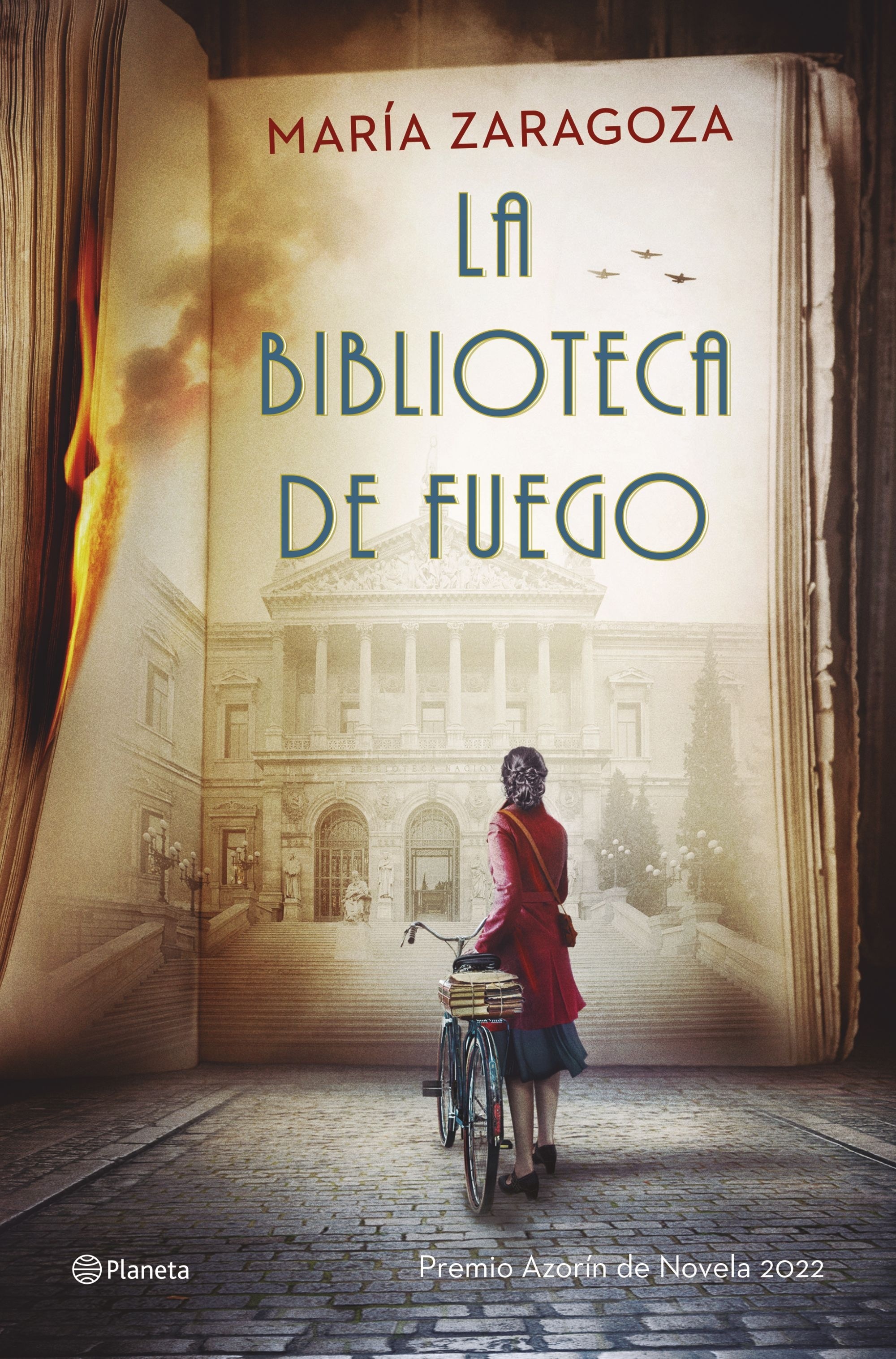 Biblioteca de fuego, La "Premio Azorín de Novela 2022"