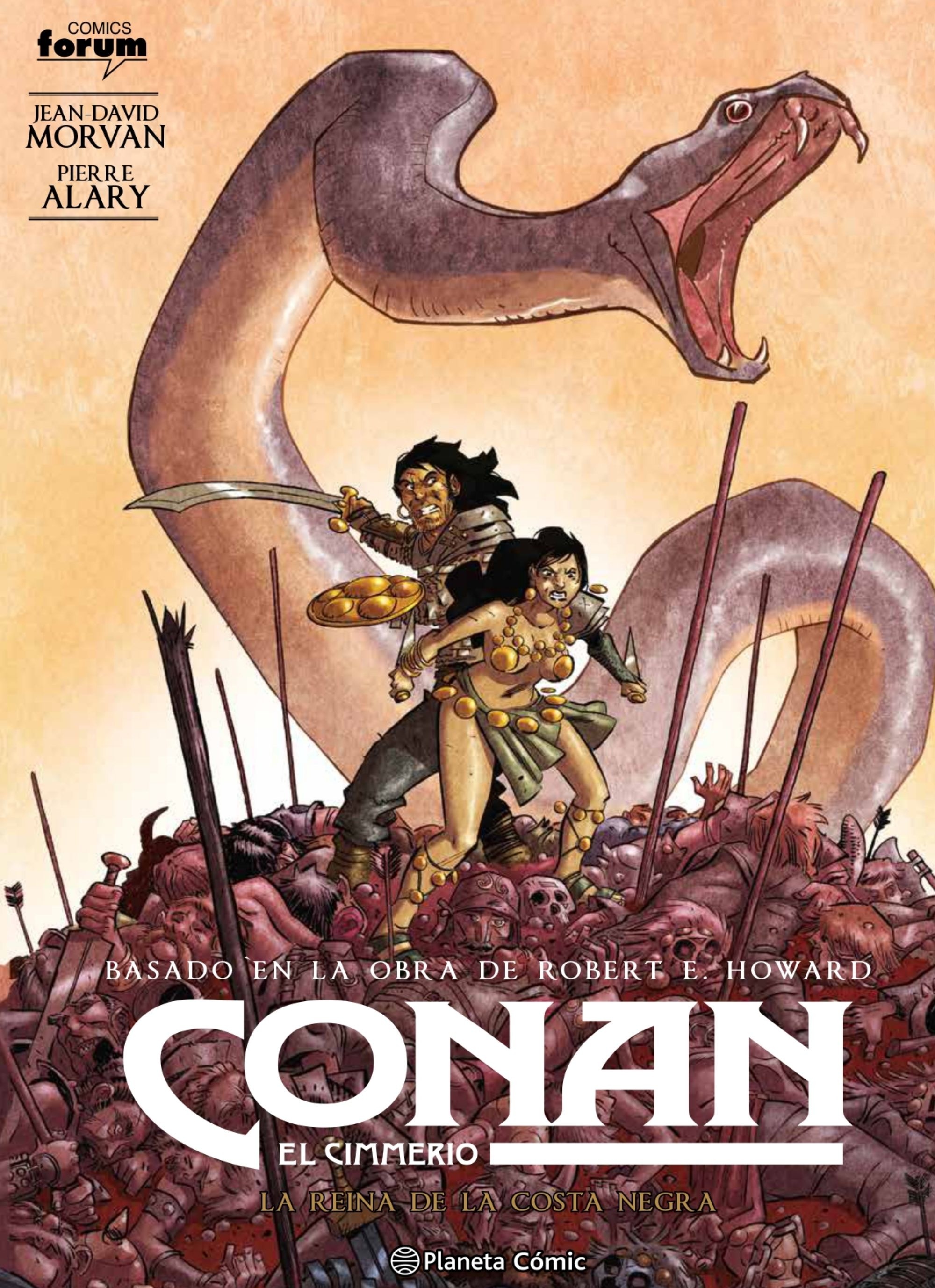 Conan, el cimmerio. La reina de la costa negra.