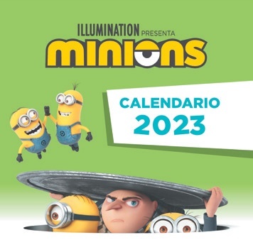 Calendario 2023 Minions.